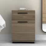 Κομοδίνο - συρταριέρα γραφείου Veto Megapap χρώμα καρυδί 40x39x57εκ. - Image 4