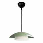 Φωτιστικό οροφής Eliora Megapap E27 μεταλλικό μονόφωτο χρώμα μέντα Ø36x100εκ.