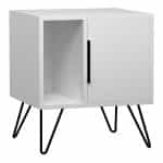 Κομοδίνο μελαμίνης Glynn Megapap χρώμα λευκό 50,2x44,6x60εκ. - Image 8