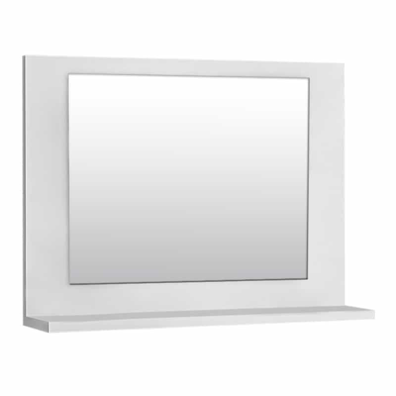 GP041-00331-0 Καθρέφτης μπάνιου Devlin Megapap από μελαμίνη χρώμα λευκό 60x10x45εκ. - Image 1