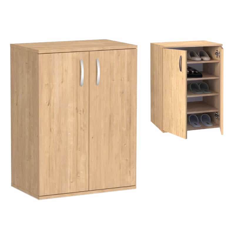 GP041-00843-0 Παπουτσοθήκη - Ντουλάπι Manolo Megapap χρώμα sapphire oak 60x38x81,4εκ. - Image 1