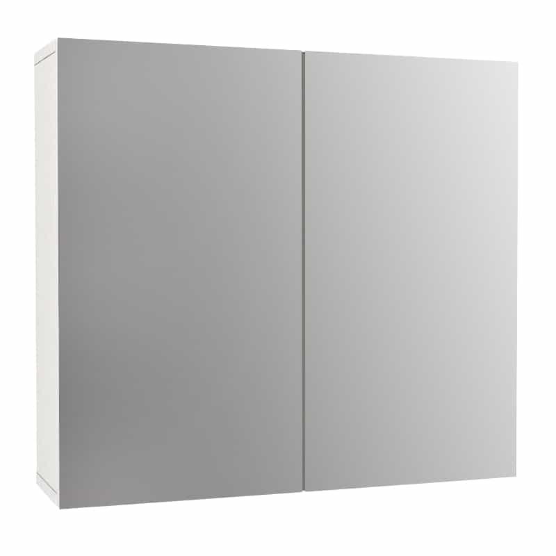 GP042-02761-0 Καθρέπτης μπάνιου Binary Μegapap χρώμα λευκό 75x17,2x65εκ. - Image 1