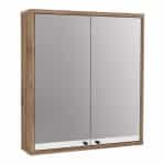 Καθρέπτης μπάνιου Lilian Μegapap χρώμα atlantic pine 59,6x14,6x65εκ.