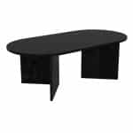 Τραπεζάκι σαλονιού Cortado Megapap χρώμα sencron black 120x60x39,6εκ. - Image 6