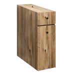 Ντουλάπι μπάνιου Calencia Megapap χρώμα φυσικό οξιάς 20x60x55εκ. - Image 3