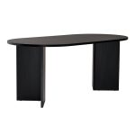 Τραπέζι Sablin Megapap χρώμα black wood 180x89,5x75εκ. - Image 3