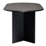 Τραπέζι Sablin Megapap χρώμα black wood 180x89,5x75εκ. - Image 4
