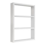 Ραφιέρα τοίχου Prena Megapap χρώμα λευκό 43,2x9x60εκ. - Image 3