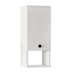 Ντουλάπι μπάνιου επιτοίχιο Mis Megapap χρώμα λευκό 30x21,8x71εκ. - Image 2