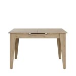 Τραπέζι Trendline Megapap επεκτεινόμενο χρώμα oak 120/150x70x75εκ. - Image 7