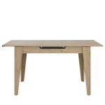 Τραπέζι Trendline Megapap επεκτεινόμενο χρώμα oak 120/150x70x75εκ. - Image 8
