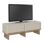 Έπιπλο τηλεόρασης Yuki Megapap χρώμα sandstone - sepet oak 118x35x40,6εκ. - Image 6