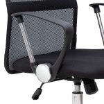 Καρέκλα γραφείου Marco Megapap με ύφασμα Mesh χρώμα μαύρο 62x59x110/120εκ. - Image 8