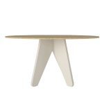 Τραπέζι Rebel Megapap χρώμα rota oak - sandstone 150x90x75εκ. - Image 7