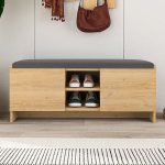 Παπουτσοθήκη Zulla Megapap χρώμα sapphire oak 110x37x43εκ. - Image 3