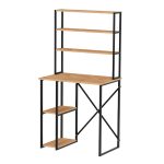 Έπιπλο πλυντηρίου Berkus Megapap χρώμα pine oak 90x60x178εκ. - Image 3