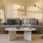 Τραπεζάκι σαλονιού Cortado Megapap χρώμα λευκό εφέ μαρμάρου 120x60x39,6εκ. - Image 5