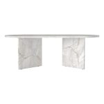 Τραπεζάκι σαλονιού Cortado Megapap χρώμα λευκό εφέ μαρμάρου 120x60x39,6εκ. - Image 8