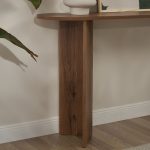 Κονσόλα Sira Megapap χρώμα καρυδί 150x35x75εκ. - Image 5