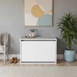 Παπουτσοθήκη Step Megapap 6 ζευγών χρώμα λευκό 60x30x42εκ. - Image 3