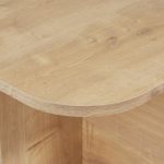 Τραπεζάκι σαλονιού Becaj Megapap χρώμα sapphire oak 120x60x41,4εκ. - Image 3