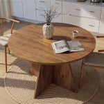 Τραπέζι Virela Megapap χρώμα atlantic pine Ø120x75εκ. - Image 2