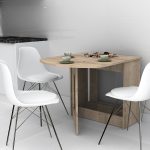 Τραπέζι Winslet Megapap επεκτεινόμενο χρώμα φυσικό οξιάς 34(63+63)x80x76εκ. - Image 2