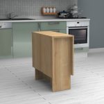 Τραπέζι Pepe Megapap επεκτεινόμενο χρώμα φυσικό οξιάς 28(56+56)x77x75εκ. - Image 4