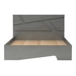 Κρεβάτι Efes Megapap χρώμα γκρι σκυροδέματος 160x200εκ. - Image 4