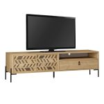Έπιπλο τηλεόρασης Dionysos Megapap χρώμα sapphire oak 170x45x48,6εκ. - Image 5