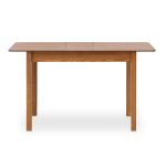 Τραπέζι Bergen Megapap μασίφ ξύλο-MDF επεκτεινόμενο χρώμα καρυδί 120/150x68x77εκ. - Image 5