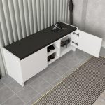 Παπουτσοθήκη Verly Megapap χρώμα λευκό 110x33,2x43εκ. - Image 4