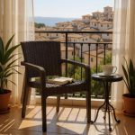 Πολυθρόνα πολυπροπυλενίου Clio Megapap recycled χρώμα καφέ 57x55x86εκ. - Image 2