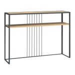 Κονσόλα Kary Megapap χρώμα φυσικό οξιάς 120x33x90εκ. - Image 3