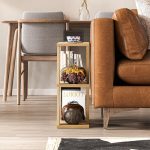 Τραπεζάκι βοηθητικό Lazena Megapap χρώμα sapphire oak 60x22x57εκ. - Image 3