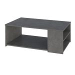 Τραπεζάκι σαλονιού Berg Megapap χρώμα γκρι ρετρό 110x60x40εκ. - Image 4