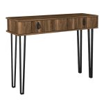 Κονσόλα Helsinki Megapap χρώμα καρυδί 120x35,5x90εκ. - Image 4