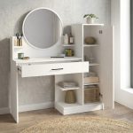 Τουαλέτα με καθρέπτη Andera Megapap χρώμα λευκό 123,9x35x144,4εκ. - Image 6