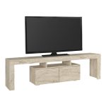 Έπιπλο τηλεόρασης Woodra Megapap χρώμα travertine 180x31,3x50,2εκ. - Image 9