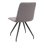 Σετ τραπεζαρία 5τμχ Darlen - Bianca Megapap χρώμα λευκό εφέ μαρμάρου - ανοιχτό μπεζ 125x72x74εκ. - Image 3