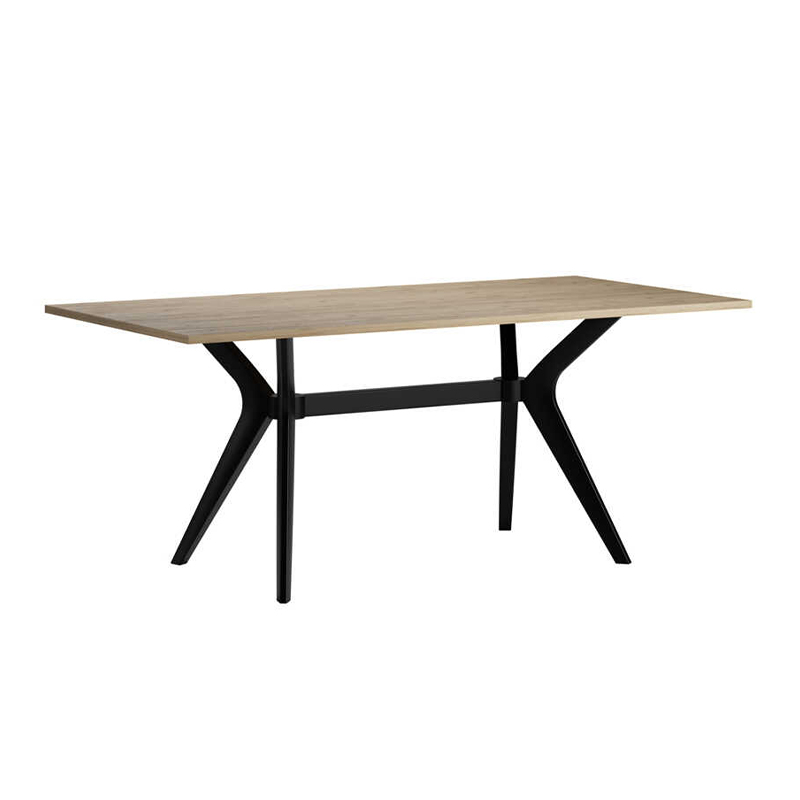 GP009-02731-0 Τραπέζι Luna Megapap χρώμα florida oak 181x90x75εκ. - Image 1