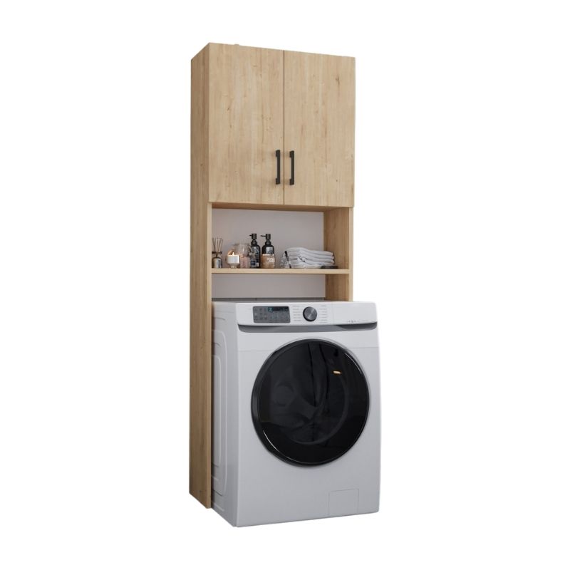 GP041-00542-0 Έπιπλο πλυντηρίου Holton Megapap χρώμα sapphire oak 65,5x30x180εκ. - Image 1