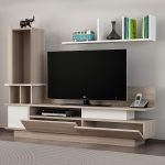 Σύνθεση τηλεόρασης Almeria Megapap χρώμα λευκό - cordoba 149x29,5x117εκ. - Image 4