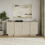 Μπουφές Dorma Megapap χρώμα travertine 180x45x80,2εκ. - Image 3