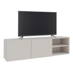 Έπιπλο τηλεόρασης επιτοίχιο Conrad Megapap χρώμα sandstone 140x35x38εκ. - Image 3