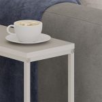 Τραπεζάκι βοηθητικό Lido Megapap χρώμα sandstone 60x22x62εκ. - Image 4
