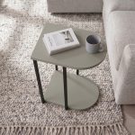 Τραπεζάκι βοηθητικό Roya Megapap χρώμα ash green 41,5x32x56εκ. - Image 2