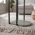Τραπεζάκι βοηθητικό Roya Megapap χρώμα ash green 41,5x32x56εκ. - Image 4