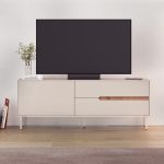 Έπιπλο τηλεόρασης Arch Megapap χρώμα sandstone 150x35x56,5εκ. - Image 3