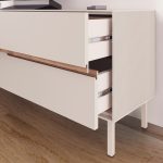 Έπιπλο τηλεόρασης Arch Megapap χρώμα sandstone 150x35x56,5εκ. - Image 4